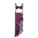Women's French Street Style Ruffled Print Suit Sexy Slit Skirt Set Resort Wear Summer New Regular Fit Spring/Autumn Clothing_ecoleips.com
