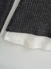 Women's Ribbed Henley Top Long Sleeve T-Shirt Korean Style Slim Fit Brushed Fabric Button Down Collar_ecoleips.com