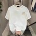 Men's ClothingSummer New Short Sleeve T-shirt Women's Fashion Brand Trend Women's Clothes Loose Casual Printed T-shirt Half T Sleeve Black_ecoleips.com