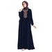 Women's Fashion Print Dress Autumn New Style Foreign Trade Clothing_ecoleips.com