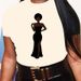 Summer European And American Cross-border Foreign Trade Plus-size T-shirt, Round-neck Casual Loose-fitting Short-sleeve_ecoleips.com