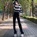Slightly Plump Hot Girl's Stylish Irregular Patchwork Jeans For Women, New Autumn And Winter Two-piece Slimming_ecoleips.com
