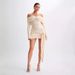 Women's Clothing Dress Knitted One Shoulder Sweater Dress Sexy Slim Fitting Long Skirt Translucent_ecoleips.com