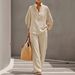 Women's Casual Shirt Set Urban Style Clothing_ecoleips.com
