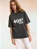 Retro Inspired Casual Tee For Women, Vintage Wash Short Sleeve T-Shirt With Effortless Everyday Appeal_ecoleips.com