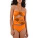 Women's Clothing new one piece three dimensional flower swimsuit holiday beach style bikini_ecoleips.com