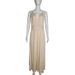 Women's Sleeveless Lace Backless Side Slit Bodycon Midi Dress – Elegant Party Gown_ecoleips.com