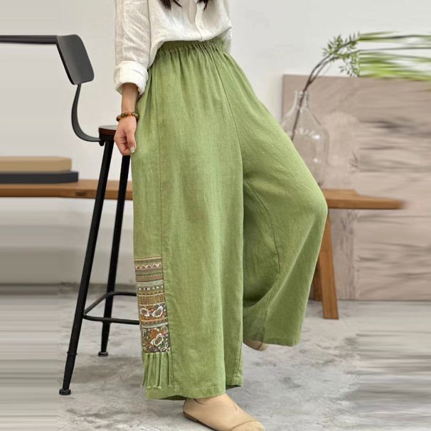 Niche Daddy Pants Literary Retro Summer New Nine Point Pants_ecoleips.com