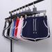 Women's Clothing New Loose Casual Large Size Student Running Elastic Waist Wide Leg Hot Pants Outer Wear_ecoleips.com