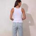 Women's Clothing Slim Fit Round Neck Camisole Summer American Style Base Layer Top Versatile Street_ecoleips.com