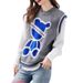 Women's Clothing Vest Waistcoat Versatile Knitted Vest Women's Outer Wear Round Neck Vest_ecoleips.com