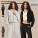 Women's Clothing Cropped Hooded Zipper Cardigan Long Sleeve Sweatshirt Jacket Clean Fit Spring/Autumn Family Clothing_ecoleips.com