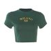 Women's Y2K Summer Short American Hot Girl Style Crop Top Crew Neck Pullover T-Shirt_ecoleips.com