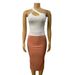 Women's Sexy Irregular Top And Mid Length Skirt Suit Style Oblique Collar Hollow Low Cut Hip Wrapped_ecoleips.com