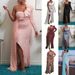 Verve 2025 Winter Fashion New Single Shoulder Sequin Bridesmaid Party Long Dress Women's Wear_ecoleips.com