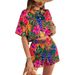 Women's Clothing Suit Casual Short Sleeved Shorts Women's Clothing Two Piece Set Printing_ecoleips.com
