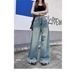 Retro High-Waisted Straight Leg Jeans for Women Loose Fitting Floor Length Spring/Autumn 2026 Style High Street Niche_ecoleips.com