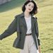 Unique, Super Stylish, High-end Short Trench Coat, 2025 Spring New Women's Fashion, Niche And Non-repetitive, Casual_ecoleips.com