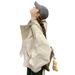 Casual Jacket For Petite Women, 2026 Spring New Style, High-end Workwear Top, Fashionable Short Coat_ecoleips.com
