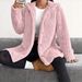 Cozy Fleece Hooded Sweatshirt For Women - Oversized Long Sleeve Pullover With Streetwear Style, Soft & Warm Autumn Winter Fashion_ecoleips.com