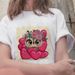 Cross-border Supply: Owl Round-neck Cute Retro Base Shirt, Women's Plus-size T-shirt For Summer_ecoleips.com