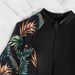 Aria Basics 2025 Cross-border European And American Foreign Trade One-piece Long-sleeve Surfing Sun Protection Swimsuit,_ecoleips.com