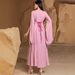 Women's Clothing Muslim Fashion Robe Abaya Sewing Diamond Evening Dress_ecoleips.com