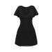 's Best-selling Sexy V-neck Mesh Bodycon Mini Dress, European And American Women's Fashion, High-end Slimming_ecoleips.com