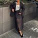 Talenza Mesh Patchwork Skirt Women's See Through Double-Layer Design High Waist Skirt Female Fashion Casual Slit Long Skirt 2025_ecoleips.com