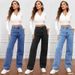 Women's Straight Leg Loose Fitting Jeans Casual Fashionable Versatile Denim Clothing by Manufacturers_ecoleips.com
