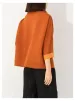Miyake Pleated Autumn New Coat Women's 2023 French Retro Elastic Horizontal Fold Loose Large Size Single-breasted Versatile Top_ecoleips.com