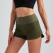 Women's Quick Drying Anti Lined Elasticated Fit Sports Shorts Skin Friendly Versatile Running And Athletic Wear Clothing_ecoleips.com