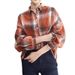 High-End Japanese And Korean-Inspired Retro-Style Shirts For Women, Featuring A Relaxed Plaid Design With Versatile Autu_ecoleips.com