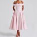 foreign Trade Export 2026 European And American Women's Fashion Sexy Off-shoulder Long Dress, Backless_ecoleips.com
