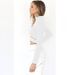 2025 Sexy Hollow Out Long Sleeved High Neck Top For Autumn And Winter Women's Clothing 8815_ecoleips.com