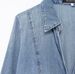 Women's Clothing Women's Bow Tie Denim Shirt - Stylish & Versatile Casual Top For Streetwear Fashion_ecoleips.com
