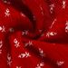 European American Style V-neck Ruffled With Chest Pleats And Tie Straps, Women's Red Floral Slim-fit Waist-cinching_ecoleips.com