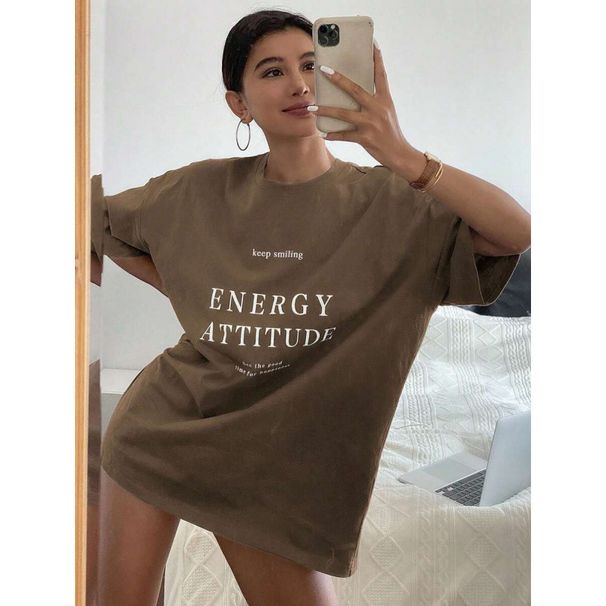 Livesso Women's Pure Cotton Short Sleeve T-Shirt European Size Loose Fit Top_ecoleips.com