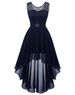 Women's Clothing New Sexy Lace Stitching Large Swing Chiffon Dress Dress Dinner Dress_ecoleips.com
