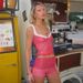 Women's Patchwork Color Blocking Ruffled Trim Vest Top And Tight Shorts Set European American Style Spring New 2025_ecoleips.com