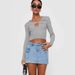 2025 New European And American Style Independent Brand Foreign Trade Spring Summer Street Solid Color Low Waist Slim Fit_ecoleips.com