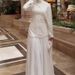 Elegant Long Sleeve Midi Dress – Vintage-Inspired Cotton-Blend A-Line With Puff Sleeves & High Waist (Spring Palette For Brunch To Garden Party)_ecoleips.com