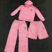 Solid Color Hoodie Set With Threaded Bottom For Men's And Women's Casual Sportswear, Sweatpants, Letter Hoodie, And Sweatpants Set_ecoleips.com