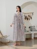 Dubai Arabic Cross-Border Muslim Women's Dress, Mesh Beaded Abaya Robe, Elegant Long Dress For Special Occasions_ecoleips.com