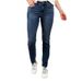 Women's Clothing Jeans Large Size Elastic Slim Fitting Pencil Pants Straight Denim Trousers_ecoleips.com