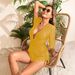Voya 2026 European And American New Model Mesh Special Fabric Three-piece Beach Sun Protection Suit Solid_ecoleips.com