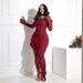 Women's Clothing New Style Tube Top Similar Irregular Dress Solid Color Long Skirt Female_ecoleips.com