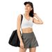 Women's High-Intensity Yoga Shockproof Integrated Sports Bra Nude Feel Ruched Fitness Training Vest 22746_ecoleips.com
