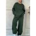 Women's Casual Lounge Set – Oversized Hoodie & Joggers (Fall/Winter Essentials, Streetwear Style, 6 Colors, S-Xxxl, Polyester-Spandex Blend)_ecoleips.com