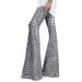Women's casual pants sequin wide legs new high-waisted fashion women's pants_ecoleips.com